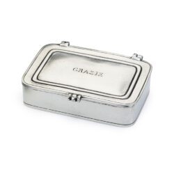 Match Pewter Box, Grazie