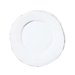 Vietri Lastra White Dinner Plate