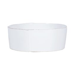 Vietri Lastra White Large Serve Bowl