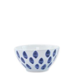 Vietri Santorini Cereal Bowl, Dot