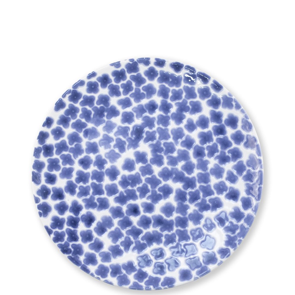 Vietri Santorini Salad Plate, Flower