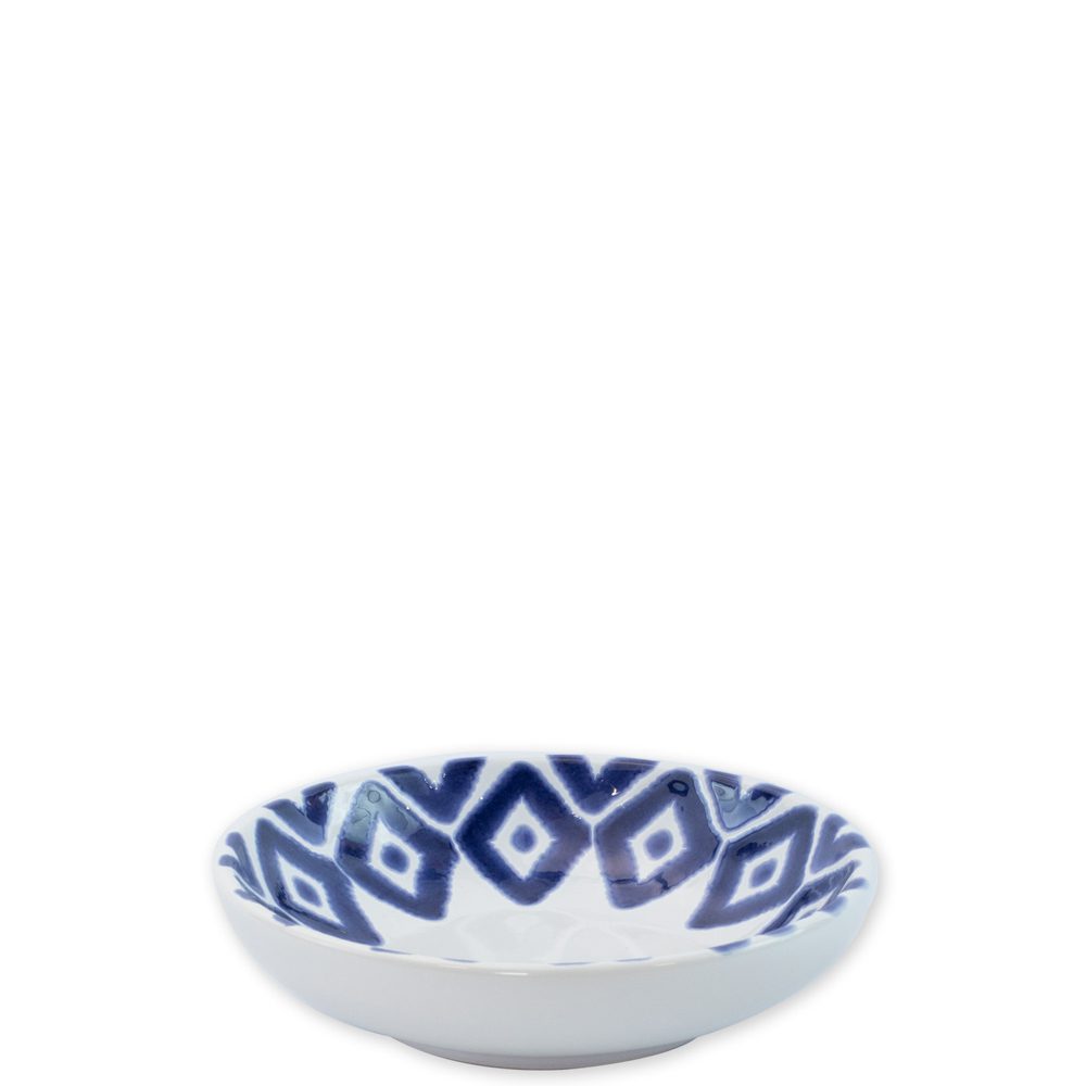 Vietri Santorini Condiment Bowl, Diamond - Image 2