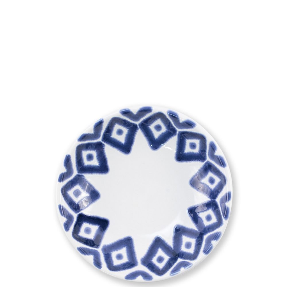Vietri Santorini Condiment Bowl, Diamond