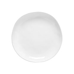 Livia Dinner Plate, White
