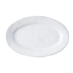 Juliska Quotidien White Truffle Oval Platter, Small