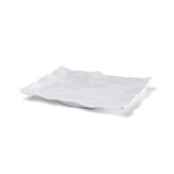 Melamine Ruffle Rectangle Platter Small