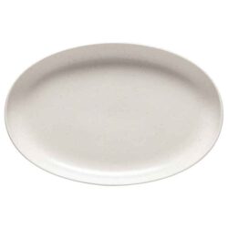 Pacifica Oval Platter, Vanilla