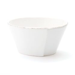 Vietri Lastra White Cereal Bowl