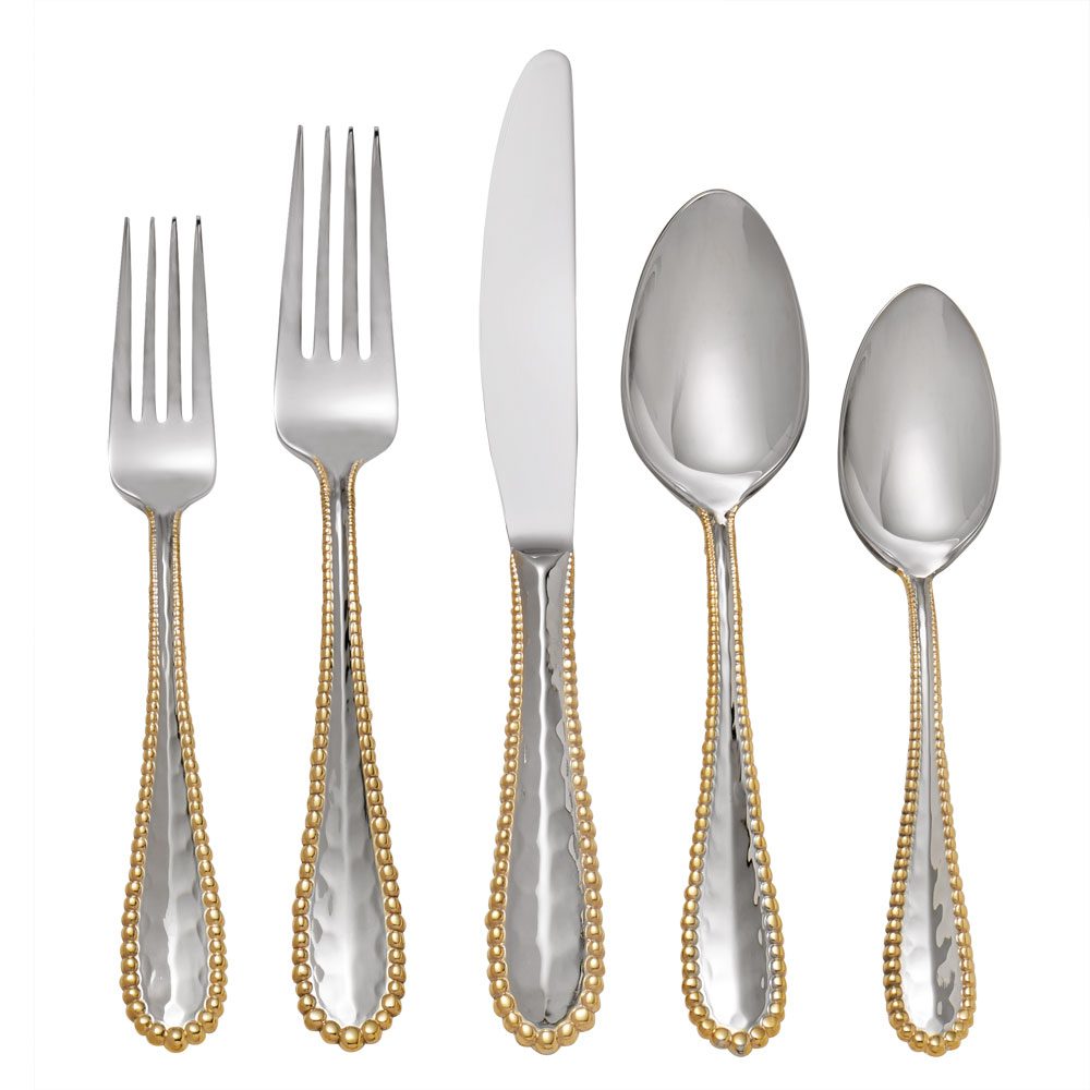 Michael Aram Molten Gold Five Piece Place Setting